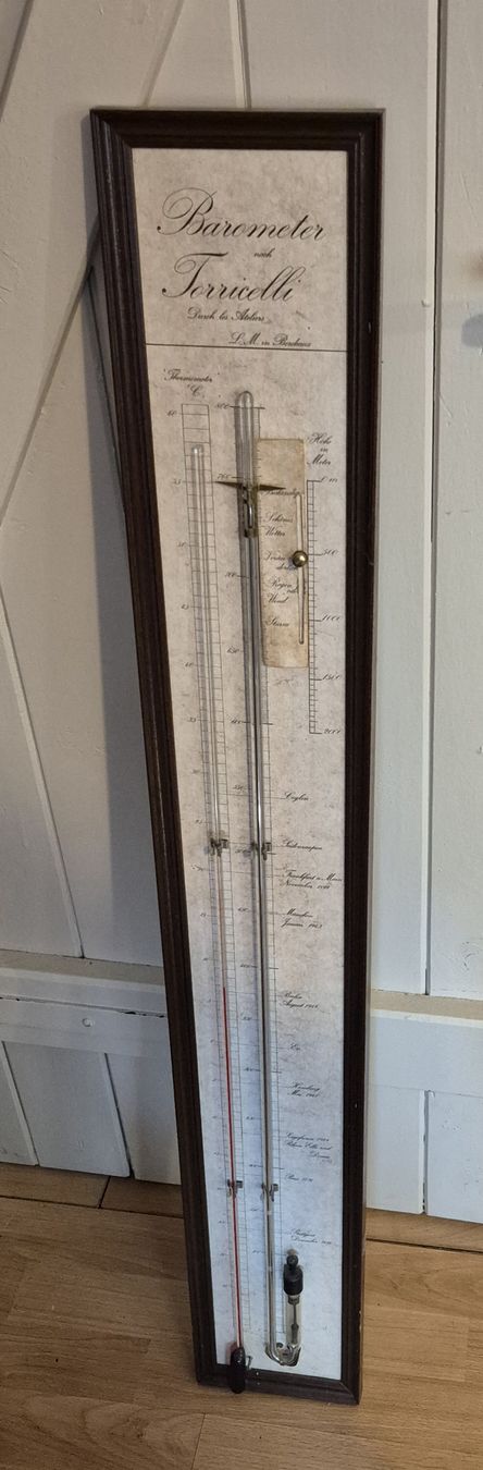 Altri elettrodomestici e apparecchi d’epoca: Barometer von Torricelli – Usato da Moutier venduto da Maria1704