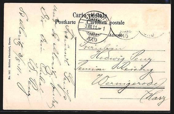 Cartoline postali: St. Moritz, St. Moritzer See mit Piz del – Usato da Berlin venduto da bartko-reher 1