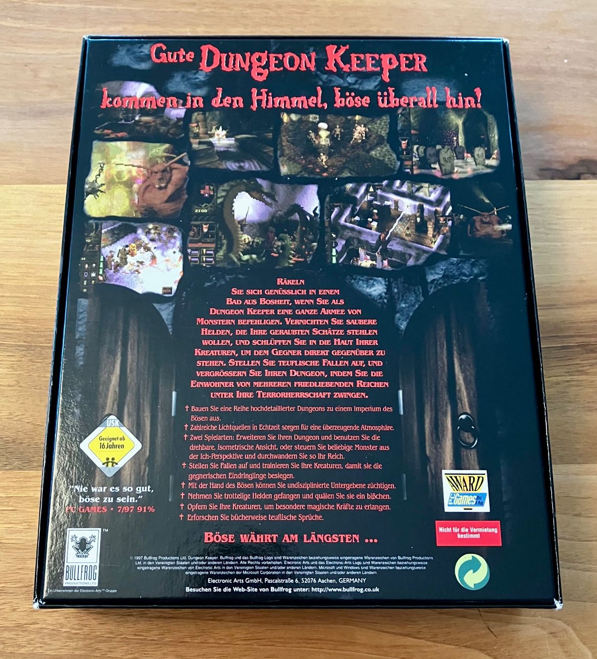 Giochi: Dungeon Keeper 1 & Dungeon Keeper 2 (PC) – Usato da Wabern venduto da SuperKingChris 2