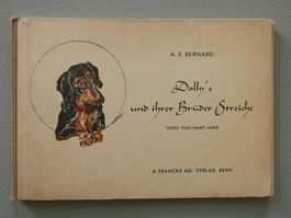 ANTIKES KINDERBUCH DOLLY’S UND IHRE BRÜDER STREICHE 1946