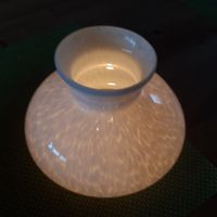 Lampen Glas, antikes Lampenglas, Öllampe