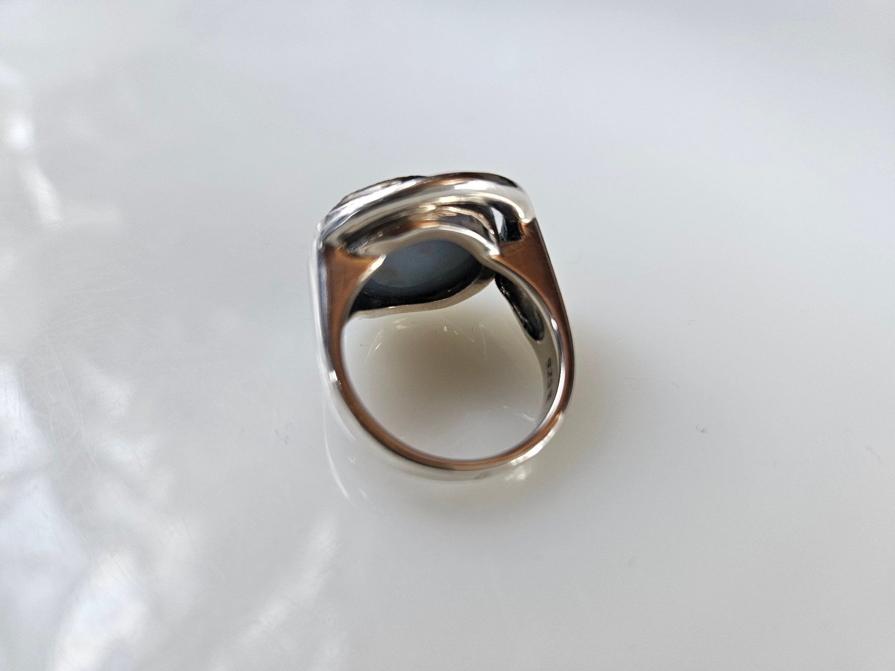 Ringe: Silberring mit Pyrit in Grösse 56 – Neu (gemäss Beschreibung) aus Winterthur von ste_tcx5 4
