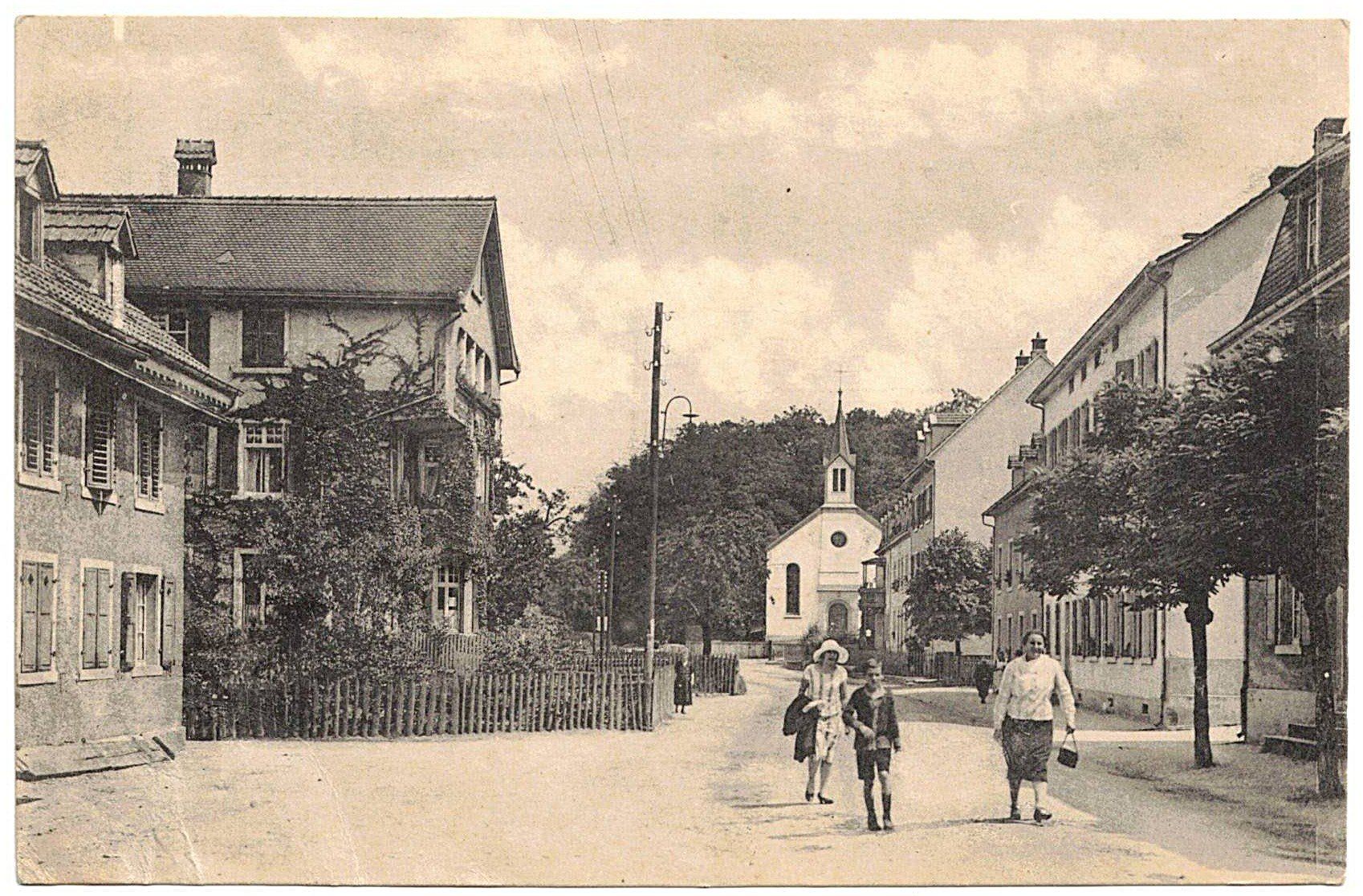 Ansichtskarten: 2 Ansichtskarten Birsfelden - und Restaurant Waldhaus – Gebraucht aus Gossau ZH von granby