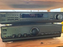 Technics Verstärker Tuner Pioneer Receiver 2 Lautsprecher