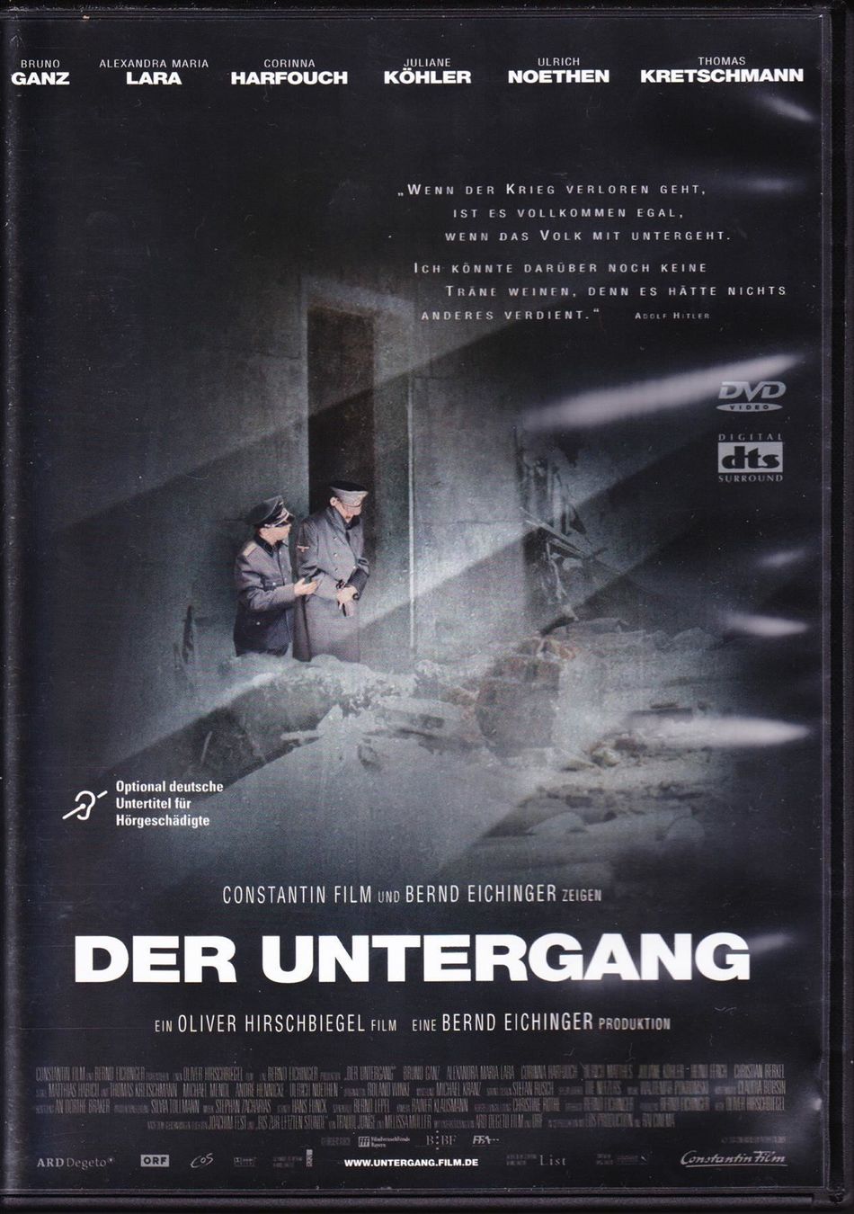 Tutti i DVDs: Der Untergang – Usato da Spiez venduto da Crazyduck