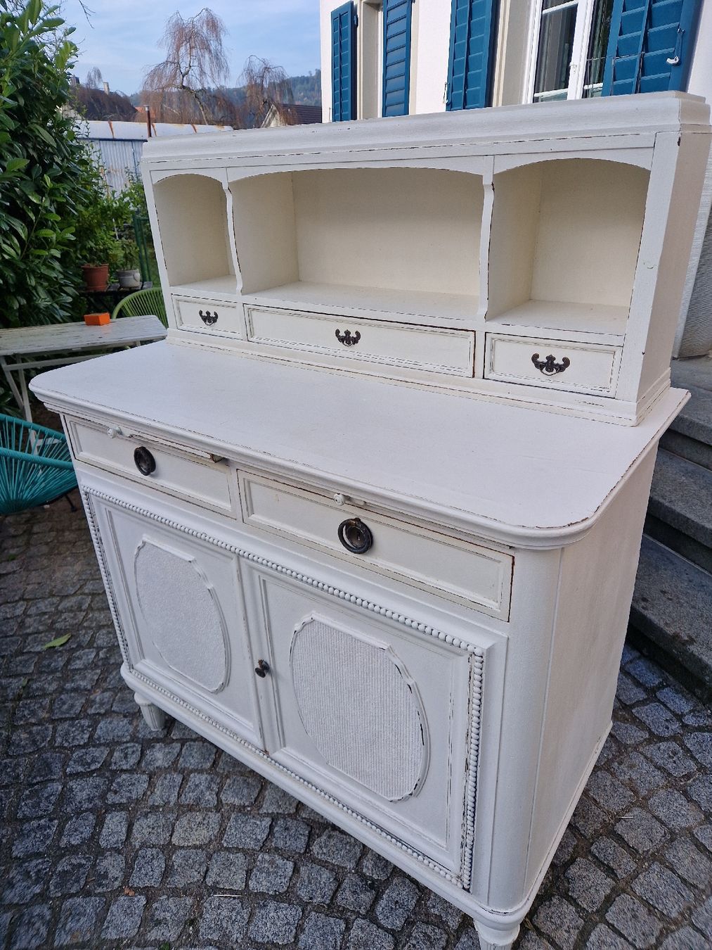 Palazzo got035 Étagère style shabby chic Blanc