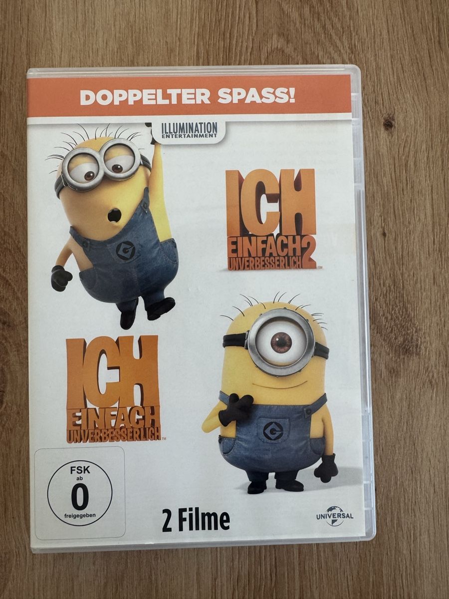 Alle DVDs: Ich einfach unverbesserlich 1+2 DVD – Gebraucht aus Bütschwil von kim0410