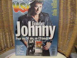 JOHNNY HALLYDAY - 50 ans - VSD - AVEC CD