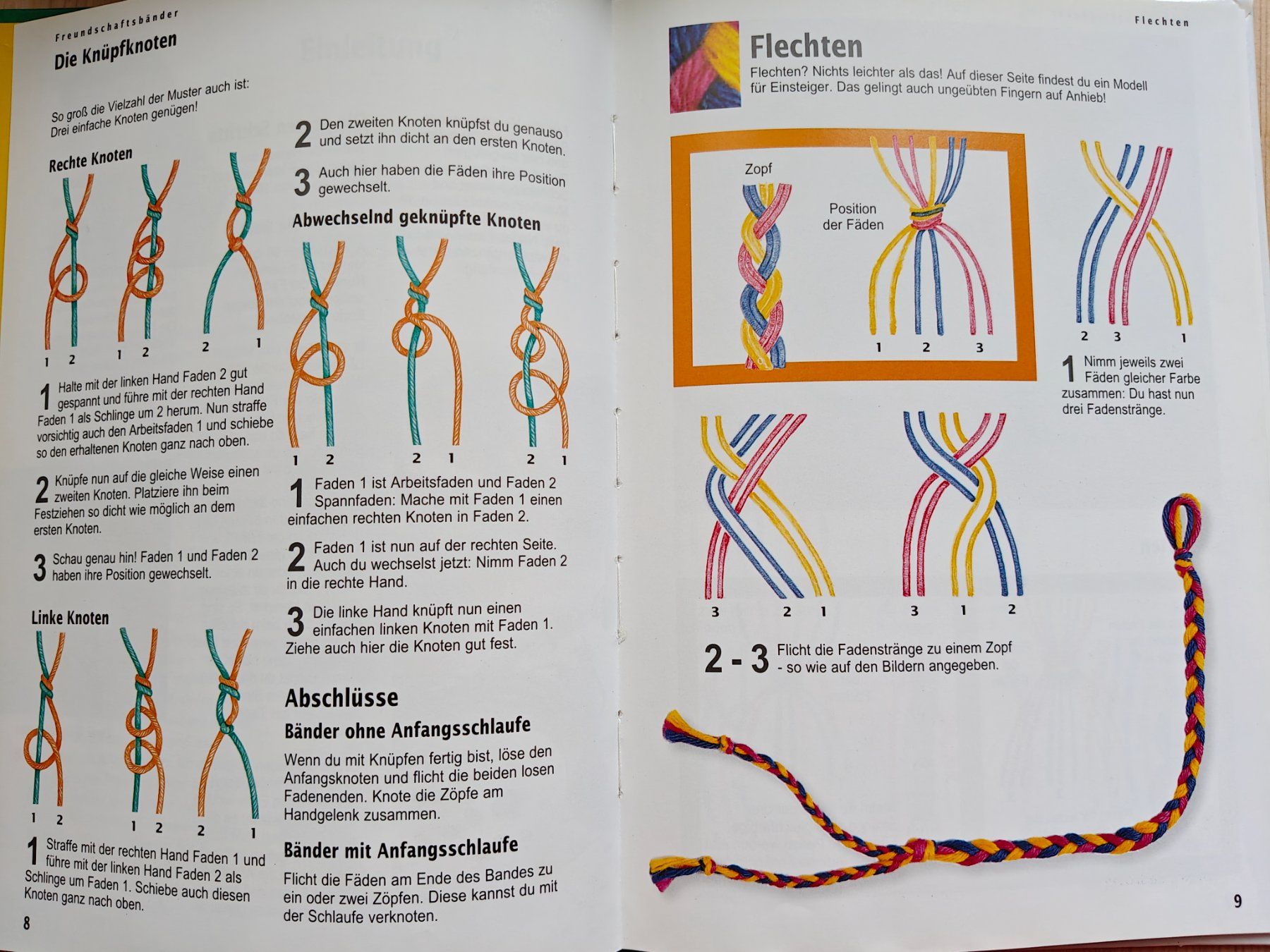Libri: * Freundschaftsbänder / Christel Claudius - Fleurus – Usato da Muttenz venduto da Negnuja 1