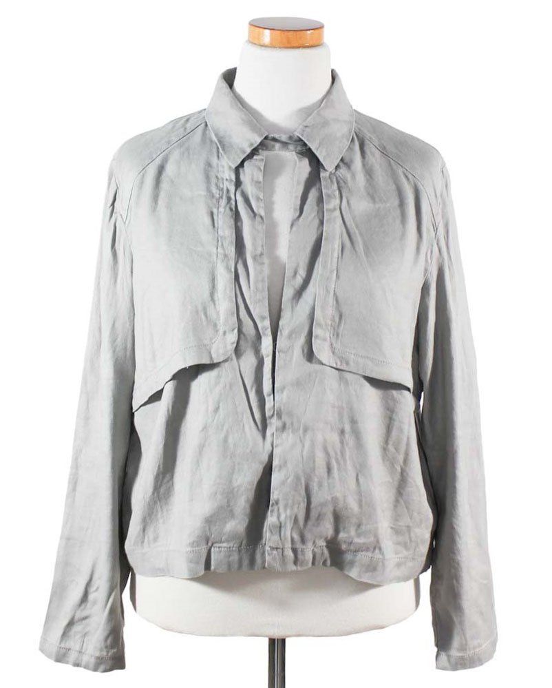 Nile Jacken: NILE leichte Jacke mit Leinen Gr. XL – Gebraucht aus Belp von caramel-secondhand
