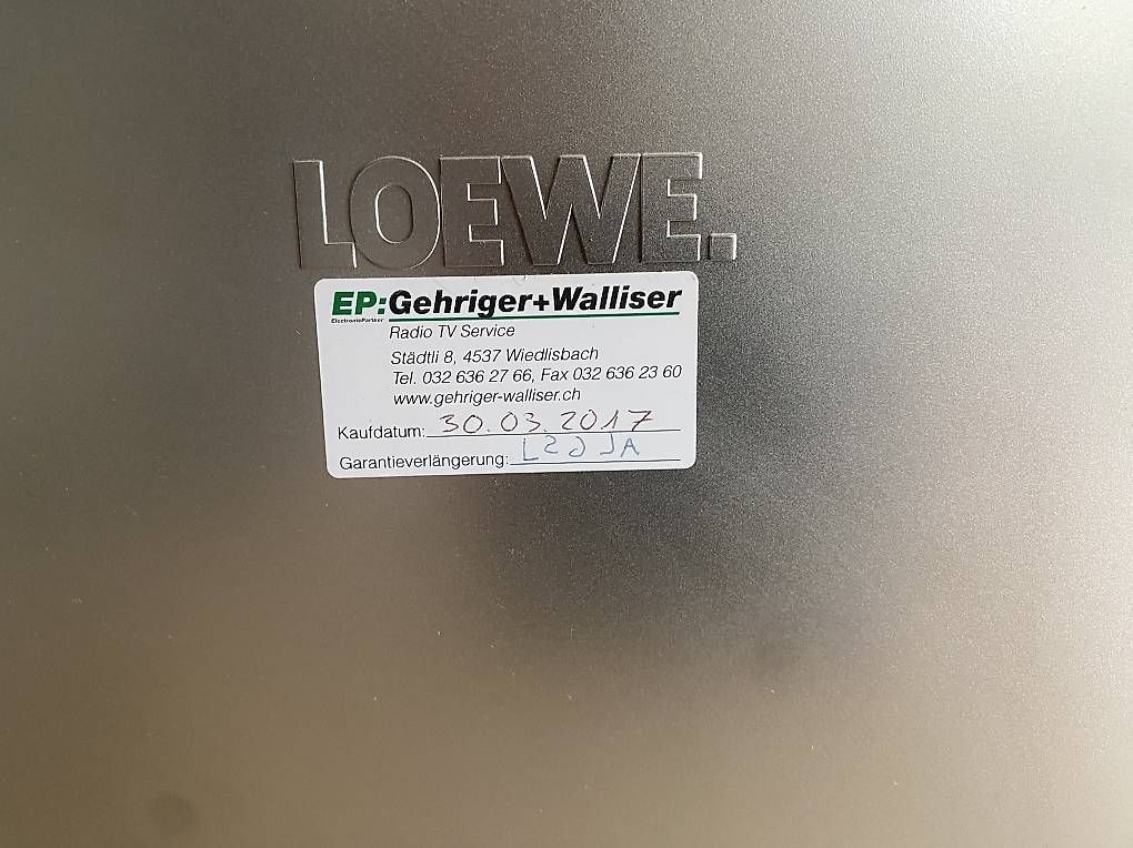 Fernseher: TV Fernseher LOEWE Reference 55 UHD Premium – Gebraucht aus Wangen an der Aare von zarteflunder 4