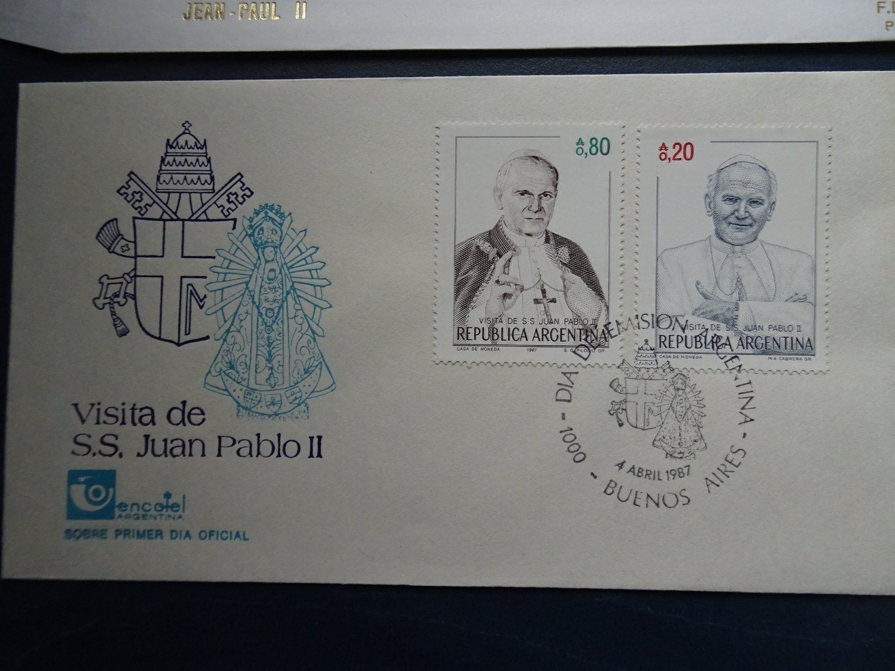 Alle Briefmarken: 1981-1987 Besuche Pabst Paul ll – Neu (gemäss Beschreibung) aus Aadorf von Chnorli-Furz 3
