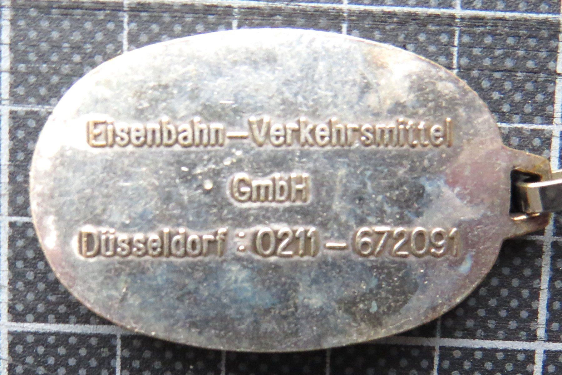 Schlüsselanhänger & - bänder: Alter Eisenbahn Schlüsselanhänger – Gebraucht aus Ettingen von campione_1 1