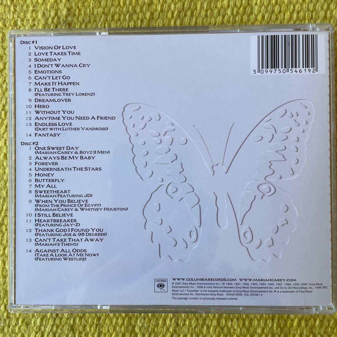 CD: MARIAH CAREY-2CD GREATEST HITS – Usato da Rorschacherberg venduto da CD-Roli 1