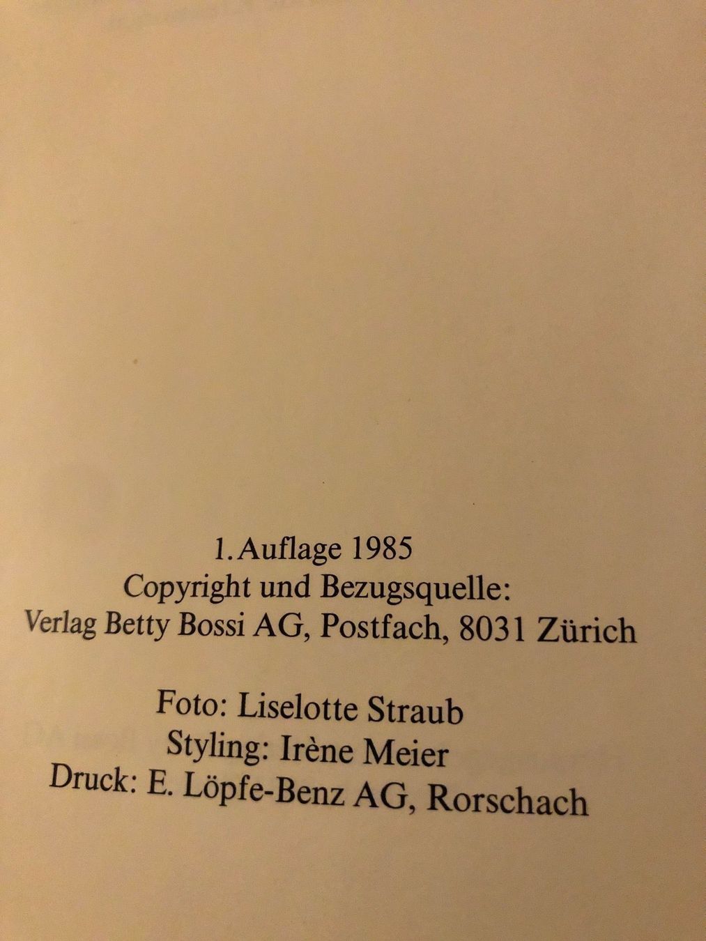 Libri: Betty Bossi Dessert Träume – Usato da Haegendorf venduto da Chruege 3