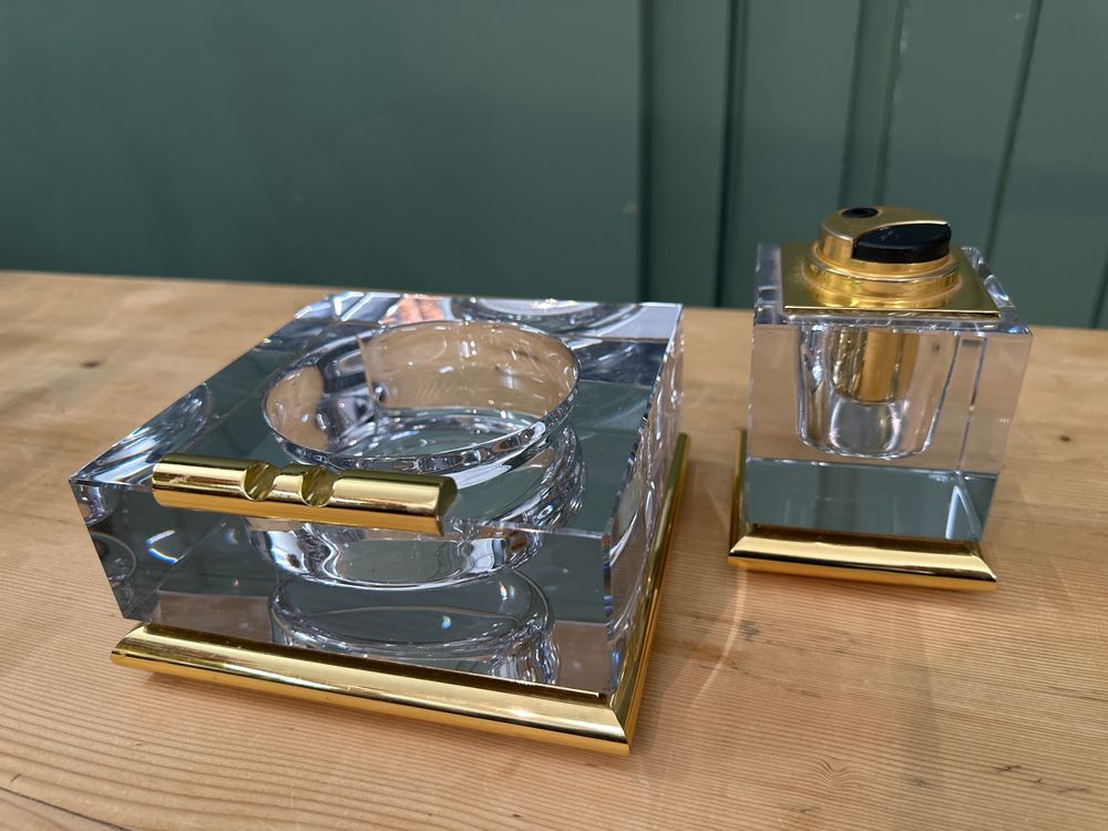 HYLR Kristall Aschenbecher - Europäischer Luxus Stil Personalisiert