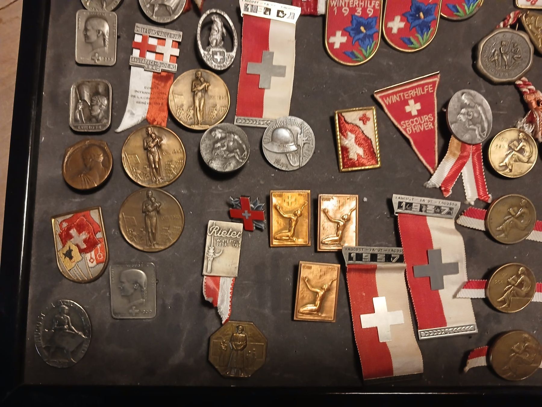 Medaglie: Sammlung Schweizer Abzeichen  diverse Motive – Usato da Benken ZH venduto da RICO056 1