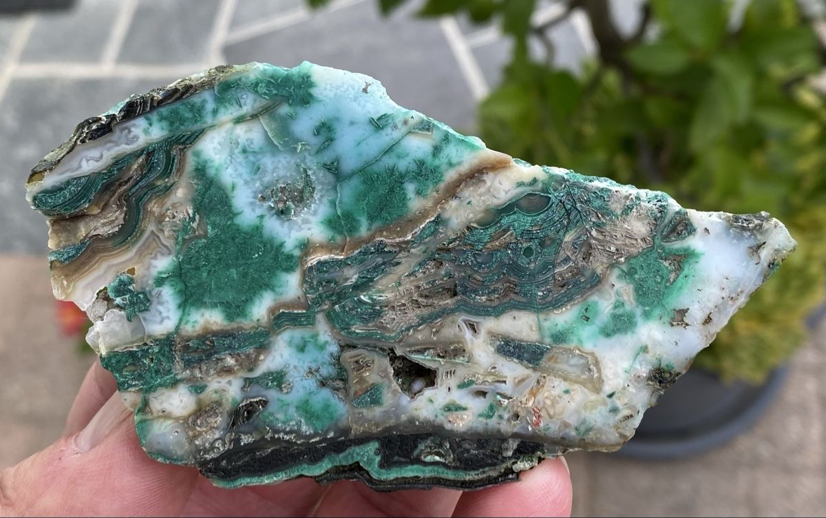 Minerali & Pietre curative: Schönes Stück Malachit Azurit  – Usato da Selzach venduto da 321compac 8