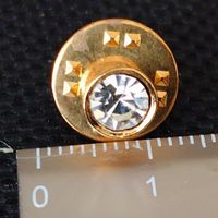 Anstecker / Pin mit Zirkonia (?)
