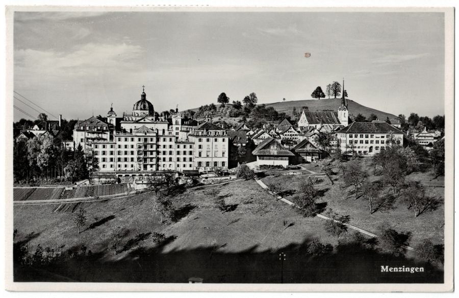 Cartoline postali: Menzingen, gelaufen 1940 – Usato da Frauenfeld venduto da POML