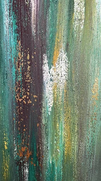 Dipinti: Abstraktes Acrylgemälde 30x70cm Original – Nuovo (secondo la descrizione) da Hochdorf venduto da Jasminurschel 1