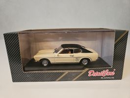 Modèle réduit Ford Capri 3000 E 1969 Detail Cars 1/43