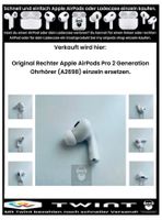 AirPods Pro 2 Rechter A2698 Ersatz Einzeln Lightning