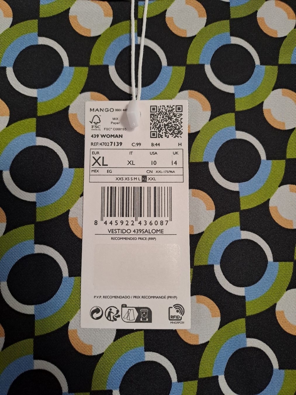 Mango Kleider: Robe Mango, taille XL, neuve – Neu und originalverpackt aus Saignelégier von lei_y5w9 2