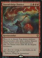 TCG Magic The Gathering MTG CLB 196 FOIL Sturmkönigs Donner