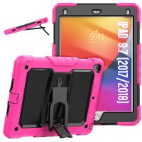étui iPad 6/5/Air2/1 - Coques anti choc ultra robuste ROSE