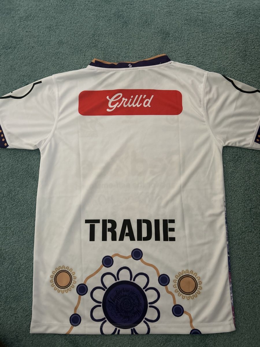 Canottiere & Pantaloni: Trikot Melbourne Storms Shirt – Usato da Bern venduto da floorball_zoro 3