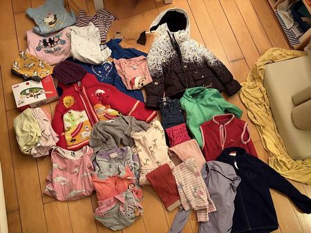 Kleiderpaket Mädchen Frühling/Herbst/Winter 98(25Teile)