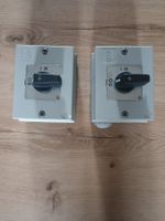 2 Industrie-Lasttrennschalter / Nockenschalter 0–1 Aufputz