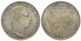 Florin 1860 A Wien