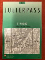 Landkarte JULIERPASS 1:50’000