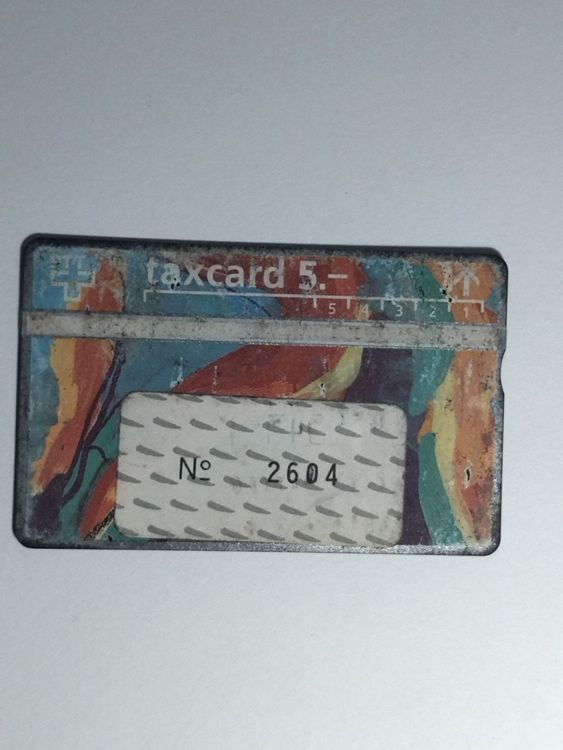 Cartes de téléphone: PTT Taxcard – D'occasion à Ponto Valentino par Mercante33