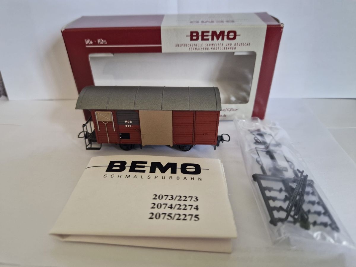 Bemo Modellini di ferrovie: Bemo MOB X22 Bahndienstwagen – Nuovo (secondo la descrizione) da Unteriberg venduto da pineappleMa
