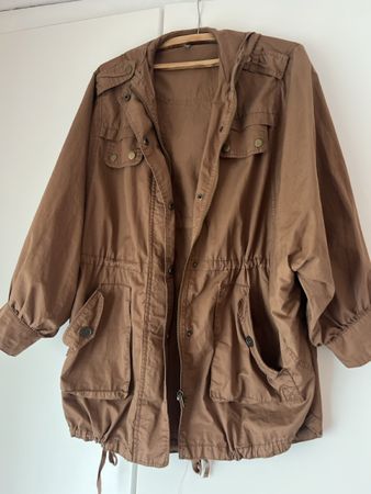 Naf Naf Jacke Braun Gr. 38 Herbst/Frühling Damen