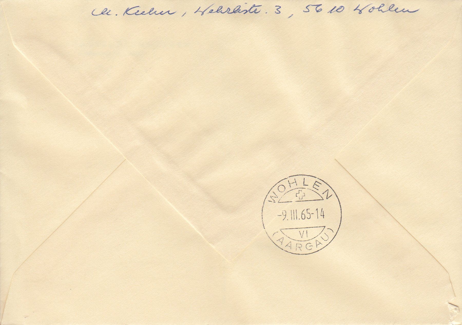 Tutti i francobolli: 1965 428-31 FDC 8.3.65 3000 Bern chargé – Usato da Spreitenbach venduto da Mustang_1105 1