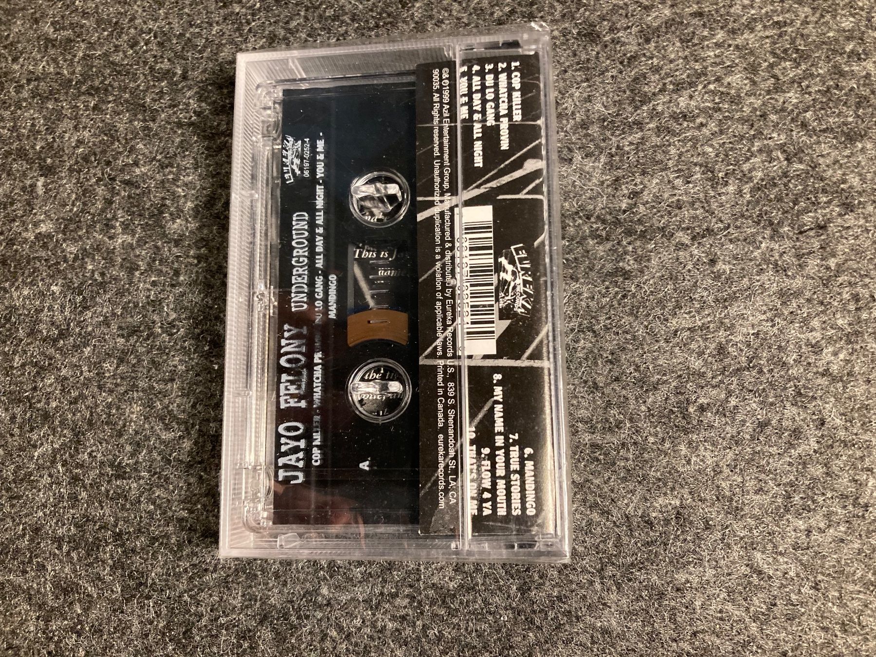 Musicassette: Jayo Felony - Underground (MC) – Nuovo e nell'imballaggio originale da Fribourg venduto da Karushi 2