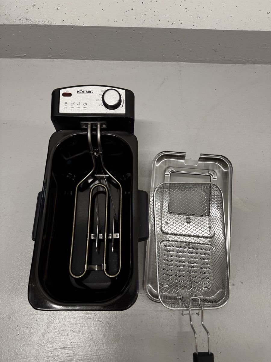 Elettrodomestici da cucina: König Fritteuse INOX, 3 Liter – Usato da Zürich venduto da gian998 2