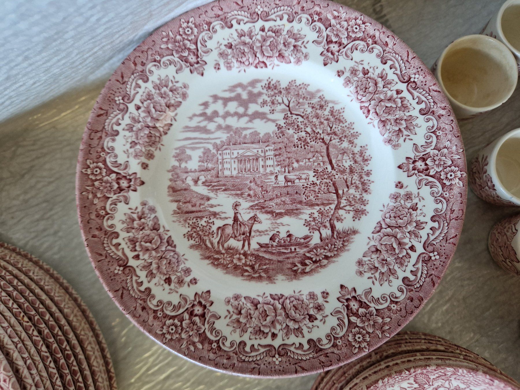 Teller: Englisches Porzellan Teller Set – Gebraucht aus Wädenswil von verebe 7