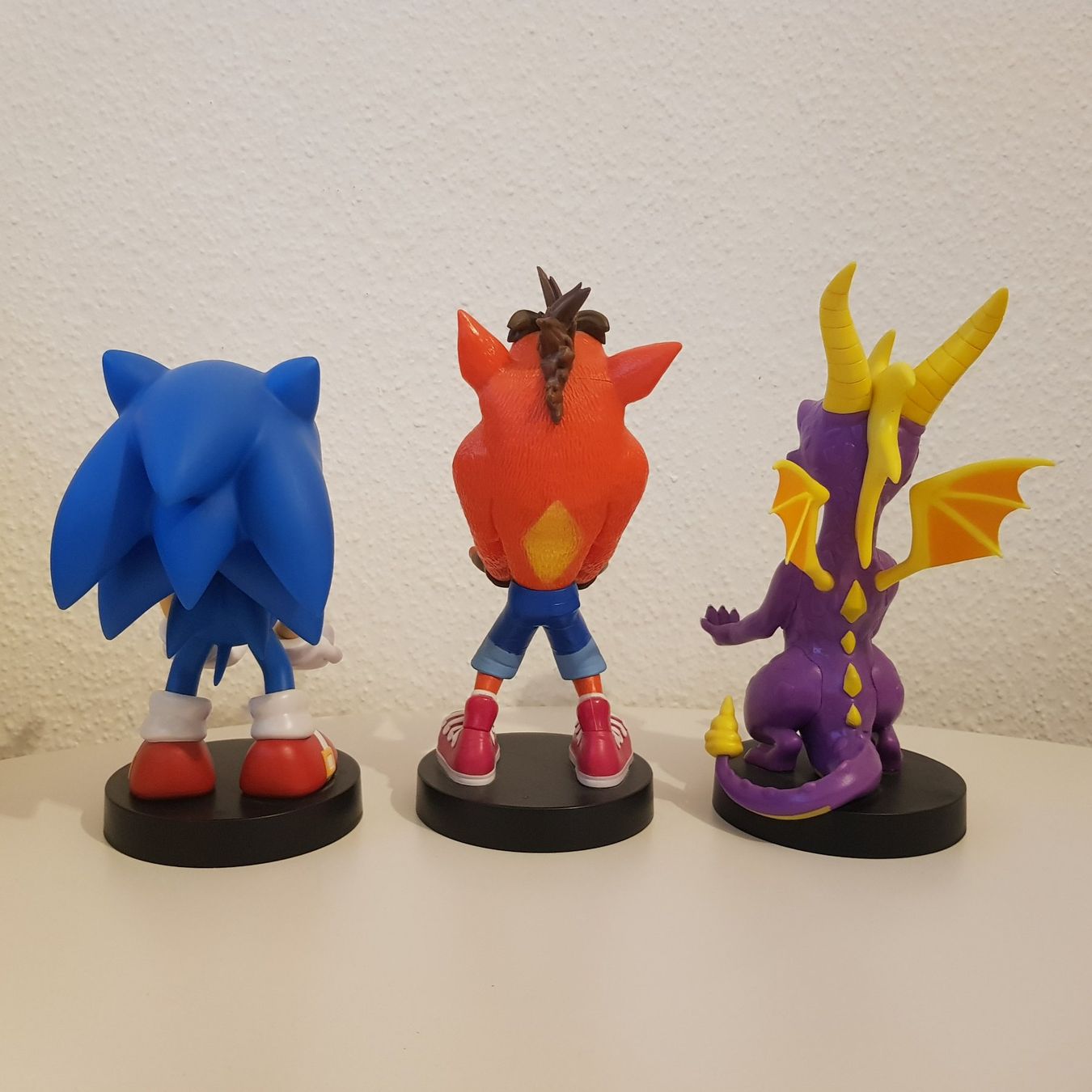 Figuren: 3x Cable Guy Sonic, Crash, Spyro – Gebraucht aus Münchenstein von 2DGames 2