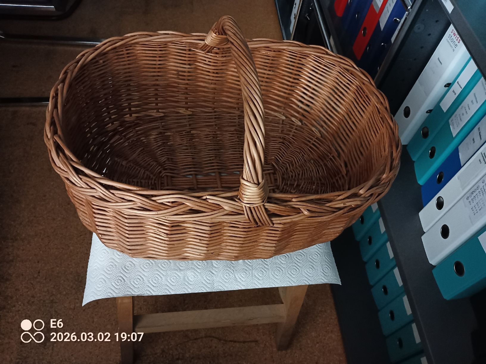 Sonstiges für Haushalt & Wohnen: Handgeflochtener Weidekorb – Neu (gemäss Beschreibung) aus Zürich von Mitzi6 1