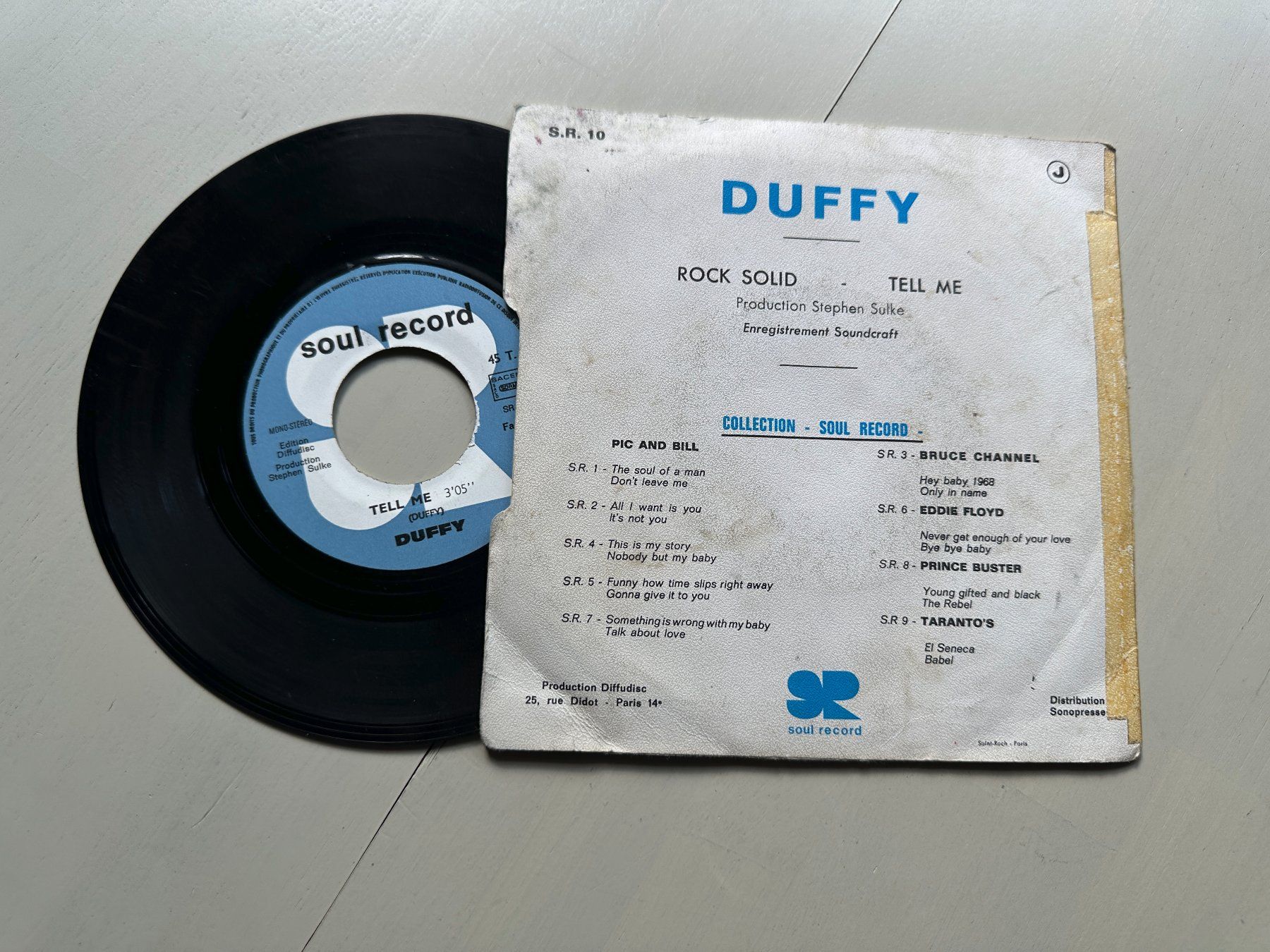 Vinyles: DUFFY rare Single Rock solid Kult 70's Progressive Rock Fran – D'occasion à Basel par Partridge 1