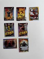 Marvel 2025 Topps Chrome Deadpool – 7er Insert/Refractor Set
