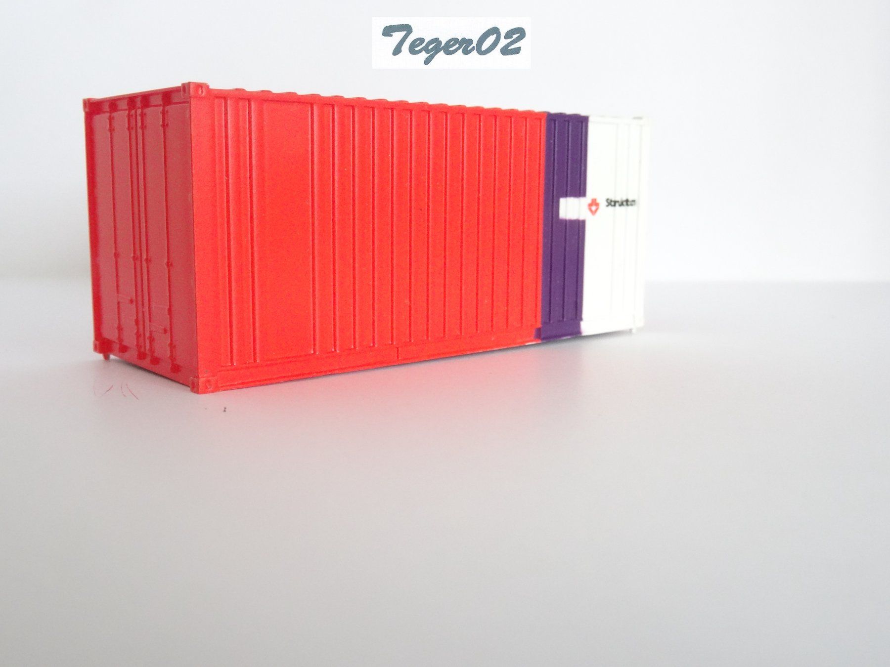 Modellini di ferrovie: H0 Container 20` STRUKTON – Nuovo (secondo la descrizione) da Hochdorf venduto da Teger02