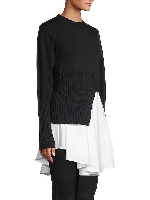 Pullover & Sweatshirts: Neu - Gepatchter Rundhalspullover – Gebraucht aus Zürich von YanaZam