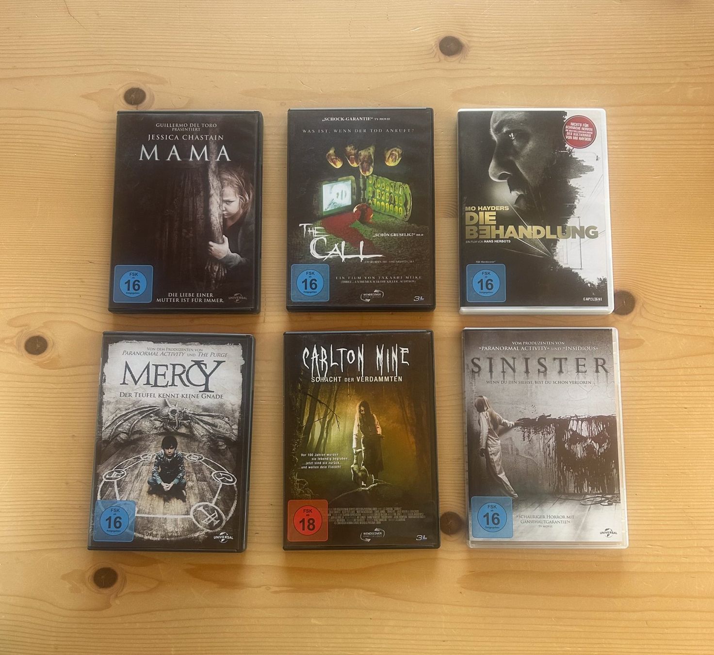 Tutti i DVDs: Horror- und Thriller-Filme – Usato da Oberurnen venduto da carinalobnig