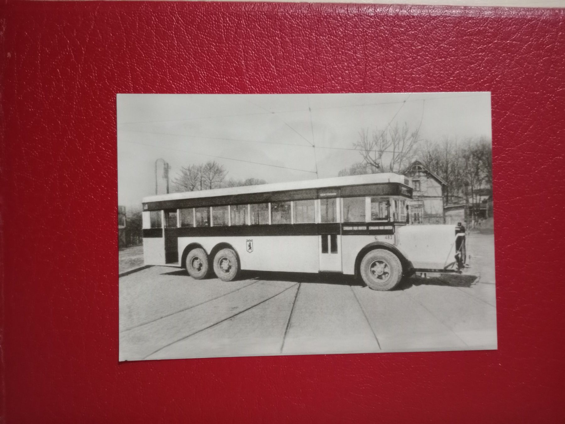 Ansichtskarten: Berlin Autobus Stadtbus Dreiachs-Eindeck-Omnibus – Gebraucht aus Küttigen von Melisch1000